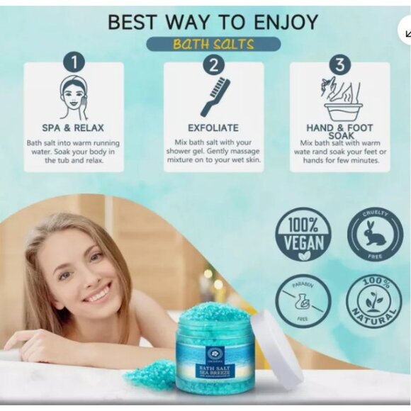 Luxurious 6-in-1 Spa Gift Basket for Women – Giftset for anyone who loves Spa's - Picture 4 of 11